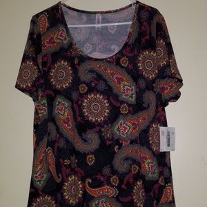Fantastic paisley lularoe classic tee
